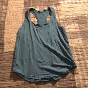 Lululemon blue racerback tank size 6
